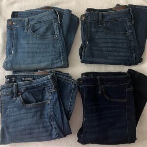 4 Women’s Hollister High-Rise Skinny Jeans Size 13